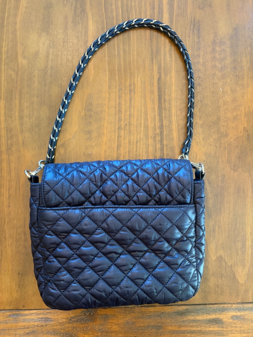 MZ Wallace medium Crosby Lock Crossbody-black - Picture 9 of 11